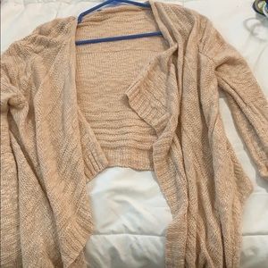 Peach cardigan